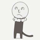 ねこのあくび
