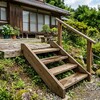 【DIY階段】①側板の溝加工準備と塗装を考える