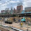 京急品川駅地平化工事が始まった