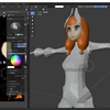blender進捗16_これじゃない感