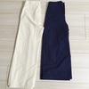 GUの590円チノワイドパンツ、結局2本買っちゃいました。