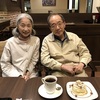 ３年ぶりのツーショット♪（「高倉町珈琲」にて）
