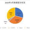 【資産状況】【配当の軌跡】2020年3月の総資産は304万円