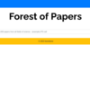 Forest of Papers（学術論文検索サイト）の開設