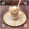 🚩外食日記(1659)    宮崎   「Sweets Sweets」②より、【桃ミニパフェ🍑】‼️🌐宮崎市新別府町🌐