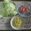 豚肉とキャベツの蒸し物
