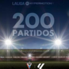 El partido 200 en profesional