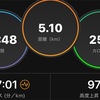 低調な今月のラン