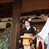 八坂神社節分祭～宮川町舞妓・美恵菜さんの豆撒き