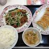餃子の王将　レバニラ炒め定食