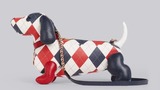 トリコロール ペブルドカーフスキン アーガイル ミニHECTORバッグ | THOM BROWNE(トム・ブラウン)