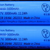 電池「Li-ion 3.7V 18650 3000mAh（実容量約1200ｍAh？）」　更新：20240415