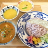 アオヤギ食堂　チキンカレー定食