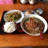 鳳仙閣「青椒肉絲+台湾ラーメン定食」