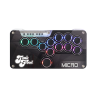 レバーレスコントローラー Snack Box Micro XL 2023 膝置きプレイスタイルに最適な JunkFood Custom Arcadesの
