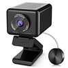 WEBカメラ eMeet Jupiter ウェブカメラ AIフォーカス HD1080P 200万画素 スピーカー・マイク内蔵 1台3役 96°広角 自動光補正 ノイズ・エコーリダクション機能 eMeetLink対応 目隠しカバー付き 三脚対応