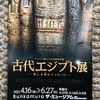 古代エジプト展を観ました
