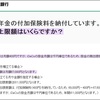 付加年金をやるとｉＤｅＣｏは満額できない