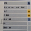 今年の健康診断の結果が。