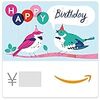 Amazonギフト券 Eメールタイプ - 誕生日(鳥)