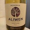 Undurraga Aliwen Reserva Pinot Noir ウンドラーガ アリウェン 2021 チリ