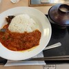 松屋で彩り野菜煮込みカレーを食べた