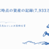 5月末時点の資産の記録(7,933万円)