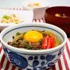 ♪牛丼＆小松菜とパプリカの白あえ♪