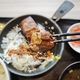厚切り「豚角煮定食」