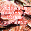 青森県グルメ！陸奥湾のホタテガイと2023年度の水揚げ金額