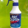 エコ系洗剤で、お風呂のカビ取りをしました。