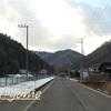 やっと雪が見えて来た！（1月14日）