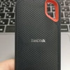SanDiskのSSDをAPFSでフォーマットした。