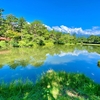 馬見塚の池（長野県駒ヶ根）