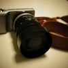 NEXにCOSINA Zeiss Planar T*1.4/50mm を装着