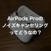 【レビュー】AirPods Proを3か月使った感想。AirPodsとどっちが良いの？