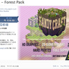 HandyCraft - Forest Pack　木と大地と遺跡のあるファンタジー系クォータービュー２Dタイルセット