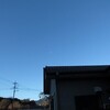今朝の月