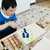 絵画中に息子の動きが止まる！？