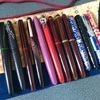 【NAKAYA】 中屋万年筆　並べてみた！いつのまにか。。。