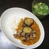 カレー、セロリピクルス