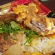どんたく特製店内仕込み昔ながらの旨ヒレかつ丼＋CoCo壱番屋監修専門店のカレーラーメン