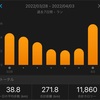 【週報】週間走行距離271.8km