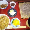 古民家で蕎麦を食べました