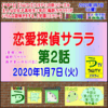 【恋愛探偵サララ】（第２話）［２０２０年１月７日］（ボイスロイド推理小説）