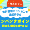 【今だけ最大8,000ポイント】新年こそ家計管理を始めたいあなたを応援！