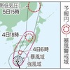 颱風直撃の一日