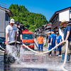 おわら風の盆に向けて：越中八尾の町