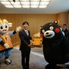 くまモン　岡山県に支援に対する感謝