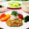 ♪おろしハンバーグ＆ゆでキャベツのチーズサラダ♪